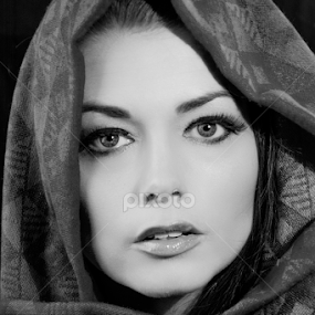 by Condie Friddle - Black & White Portraits & People