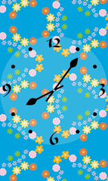 KaleidoscopeClock Flower Free poster 4