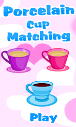 Matching Game-Porcelain Cup poster 1