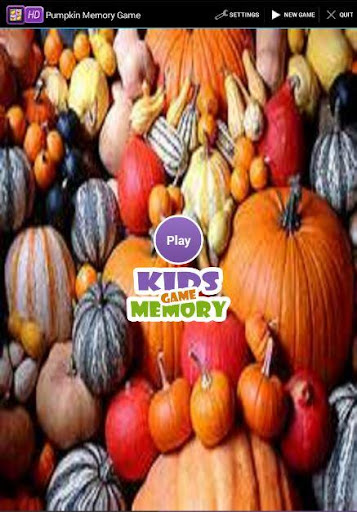 Pumpkin Memory Game