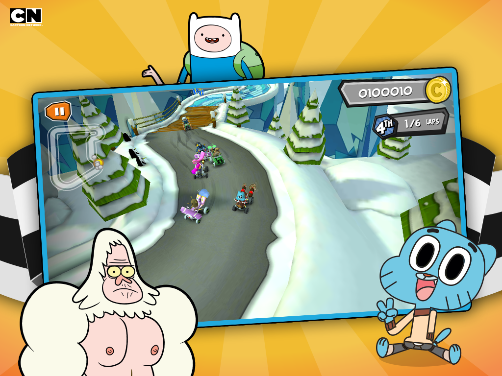 FÓRMULA CARTOON ALL-STARS - Screenshot