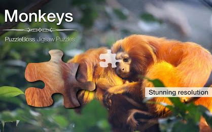 Monkey Jigsaw Puzzles Demo poster 5
