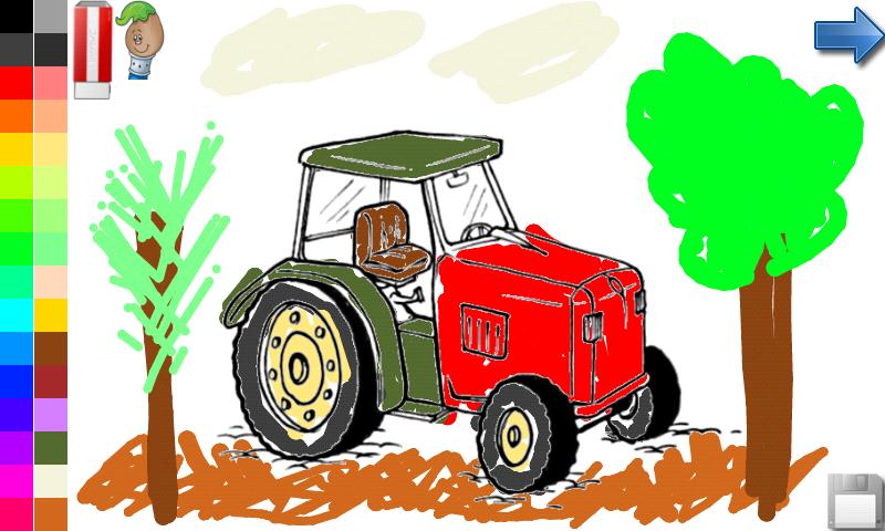 Coloring Book: the Farm! Screen 3
