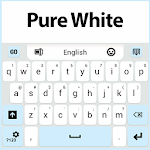 Pure White Keyboard Apk