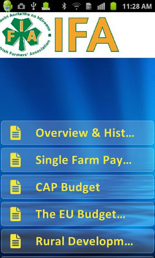 IFA CAP App