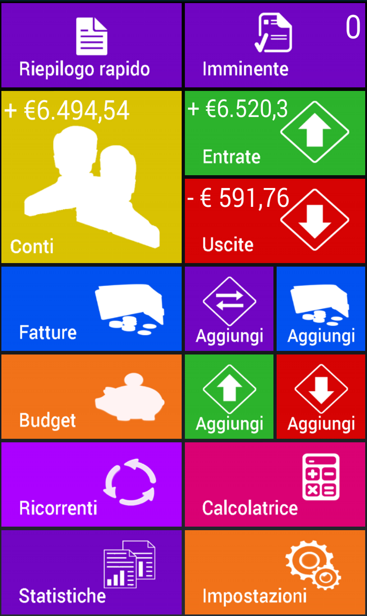 Android application Home Budget Manager Lite With Sync screenshort