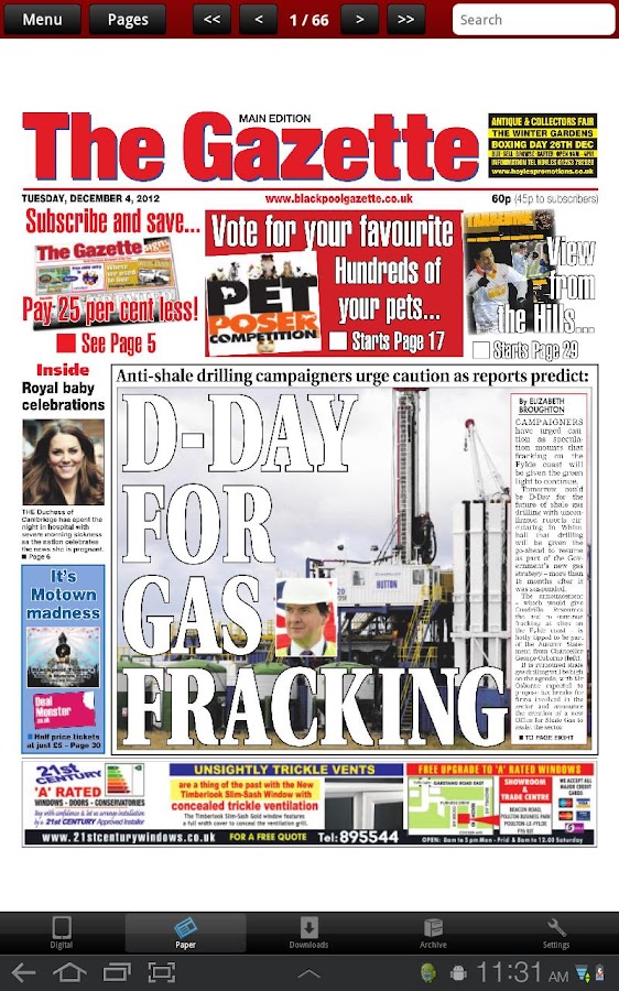 Blackpool Gazette Newspaper Android Apps on Google Play