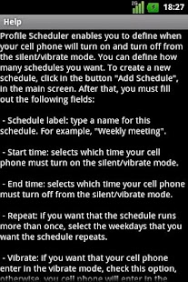 Silence Scheduler Screenshots 2