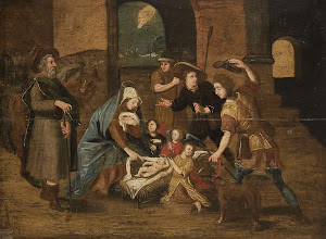RIJKS: Maerten de Vos: The Adoration of the Shepherds 1699
