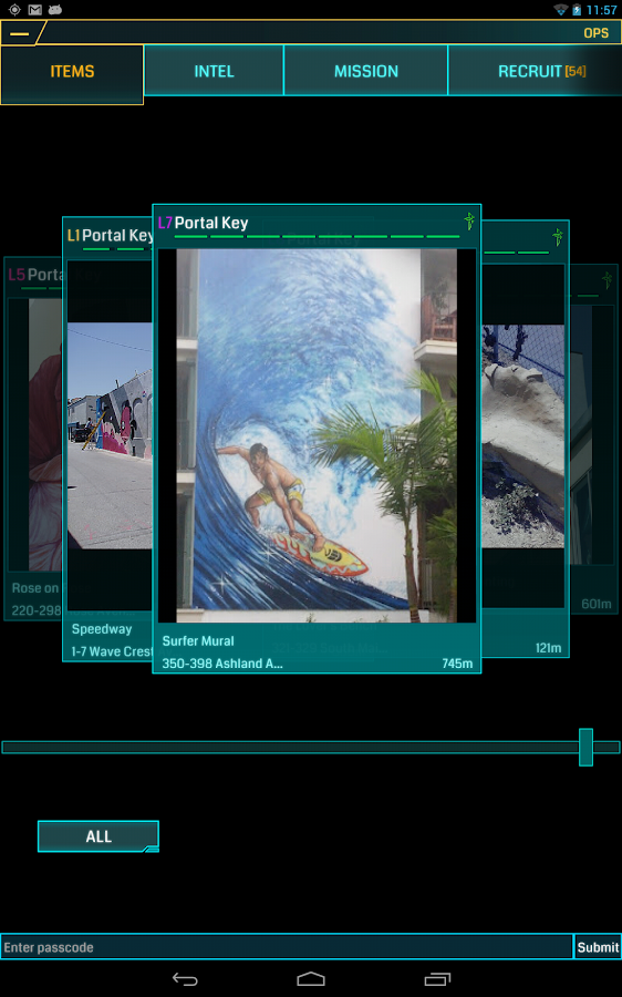 Ingress - screenshot