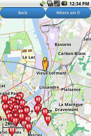 Bordeaux Amenities Map free