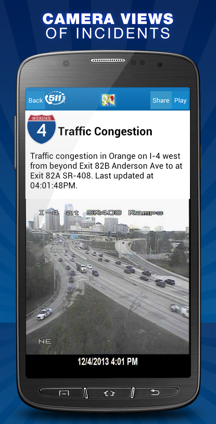 Florida 511 Screen 2