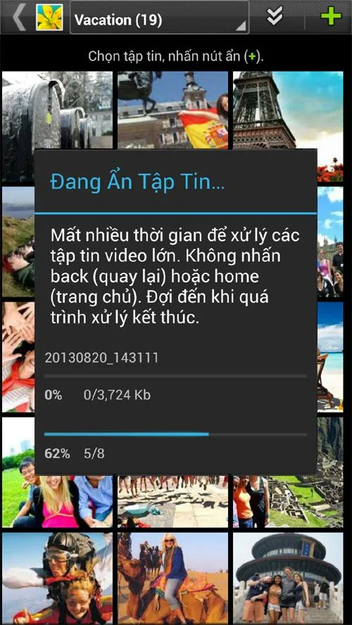 Gallery Lock (tiếng Việt) - screenshot