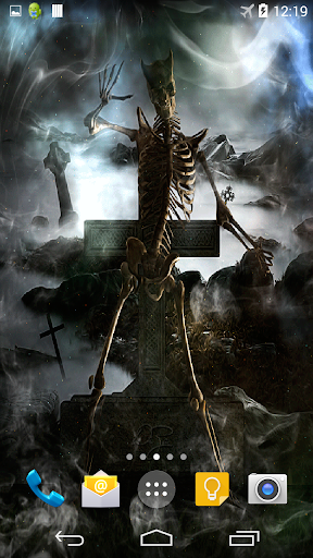 Skeleton Live Wallpaper