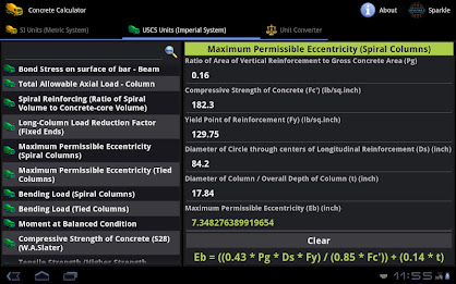 Concrete Calculator Tablet poster 4
