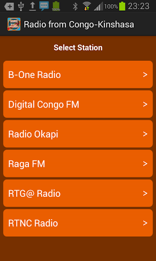 Radio from Congo-Kinshasa