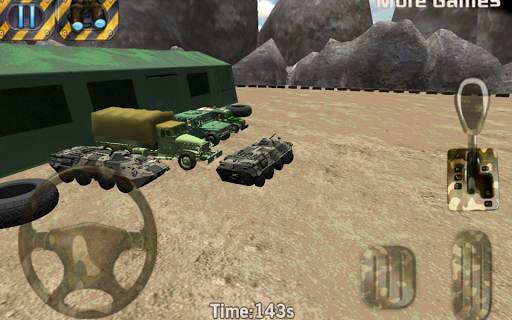 陸軍駐車3D - 駐車場ゲーム