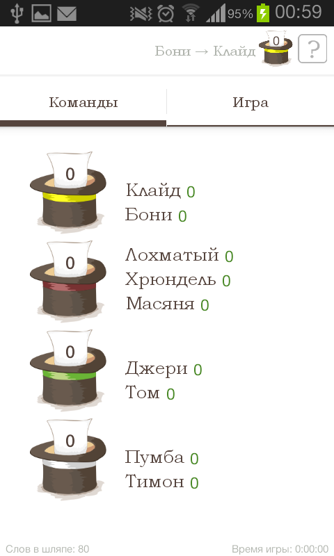 Шляпа — shlyapa-game (старая) Screen 2