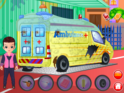 How to mod Ambulance wash cleaning games 8.2.3 mod apk for android