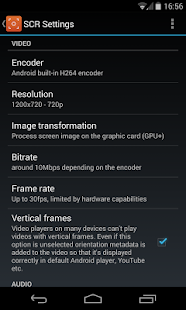 SCR Screen Recorder Pro ★ root - screenshot thumbnail