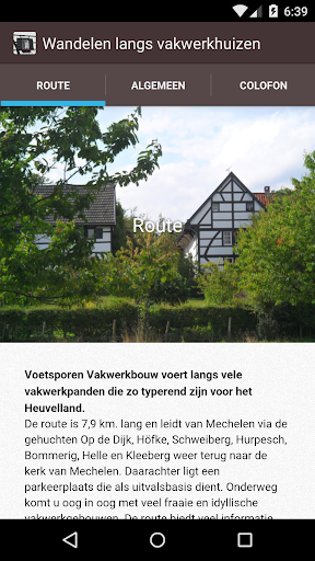 Wandelen langs vakwerkhuizen