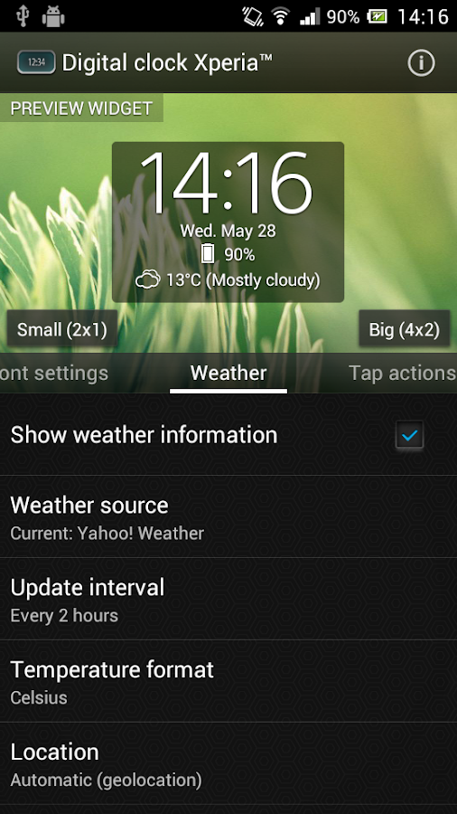 Digital Clock Widget Xperia Android Apps on Google Play