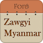 Cover Image of Tải xuống Phông chữ Zawgyi Myanmar 4.1 APK
