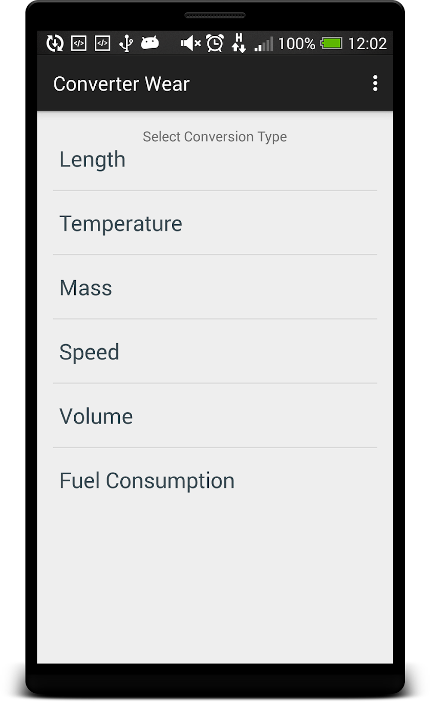 Converter Wear Screen 3