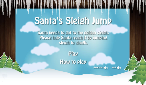Santa's Winter Sleigh Jumper