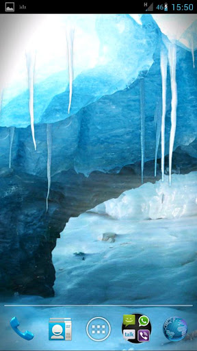 RealDepth Ice Cave LWP v1.0.0