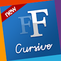 Cursive fonts for Samsung icon