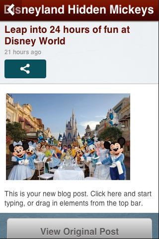 Disneyland Hidden Mickeys Screen 2