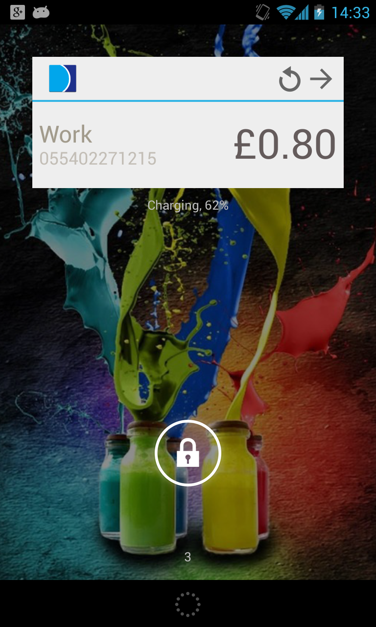 Oyster on the Go! Screen 3