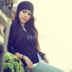 Lonely by Iwan Zack - People Portraits of Women