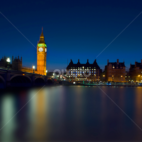 London by Jime Fernandez - City,  Street & Park Night