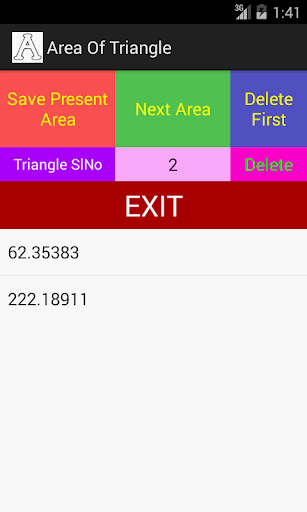 【免費工具App】Area of Triangle-APP點子