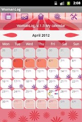 WomanLog Calendar