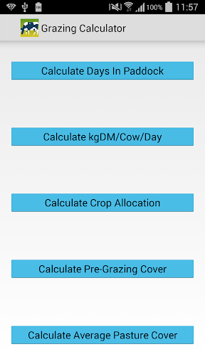 Grazing Calculator