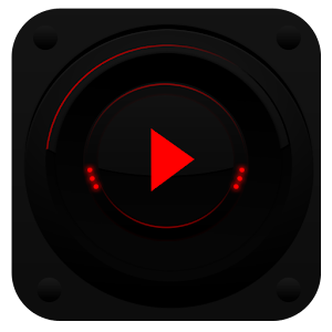 PlayerPro TechnoRed Skin 個人化 App LOGO-APP開箱王