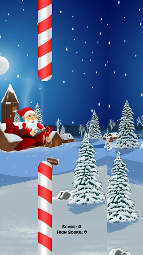 【免費休閒App】Flappy Santa Copter-APP點子