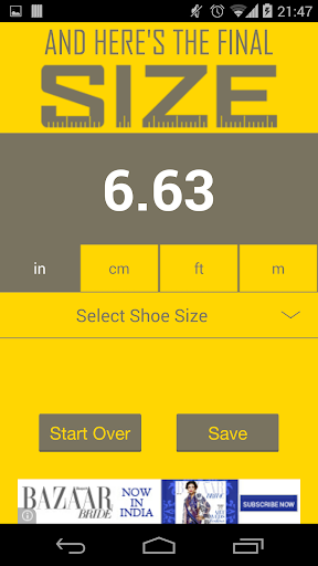 【免費生產應用App】Size That Up-APP點子