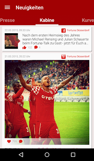 免費下載運動APP|Fortuna Düsseldorf Fans app開箱文|APP開箱王