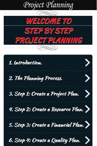 Project Planning Step By Step