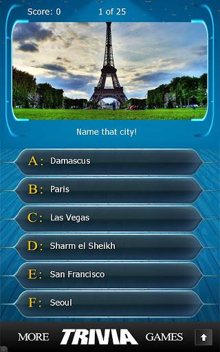 Name that City Trivia