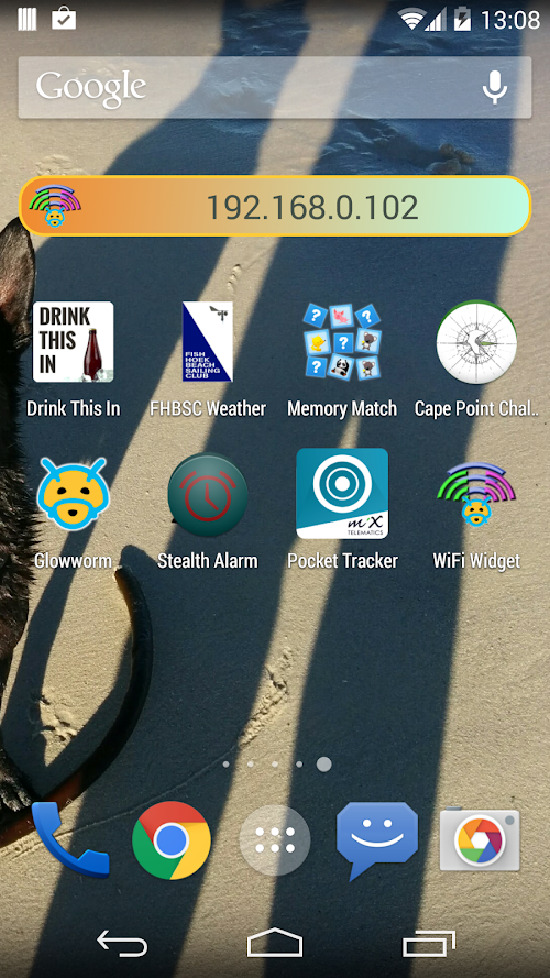 Android application WiFi Widget screenshort