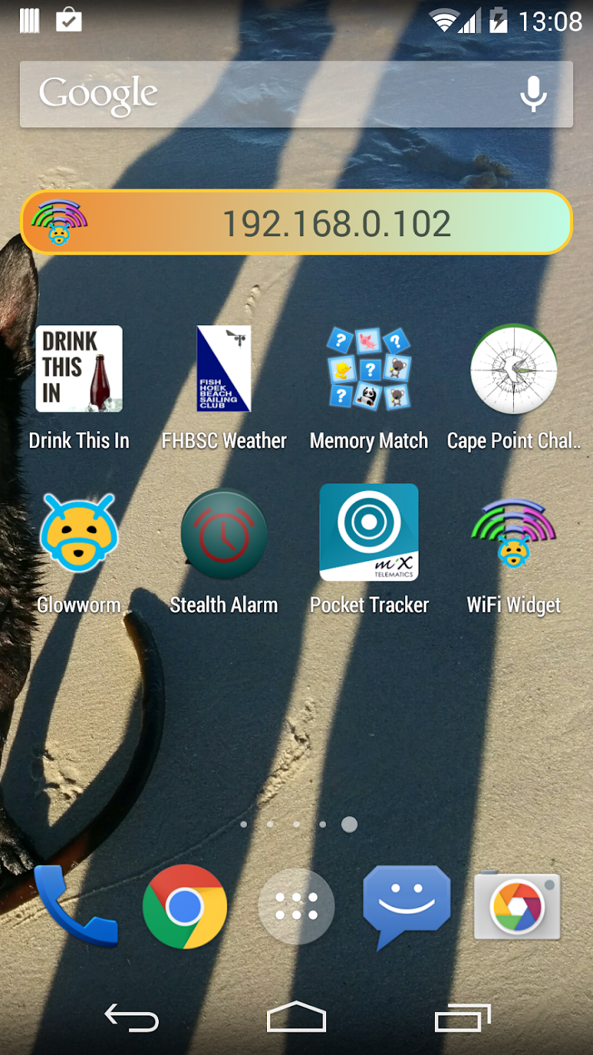 WiFi Widget Screen 1