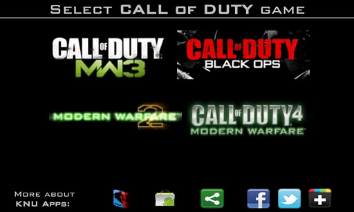 Call Of Duty Wallpapers HD Android app Screenshot 1