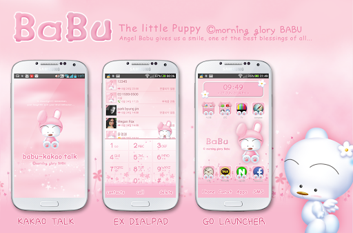 BABU GO LAUNCHER THEME