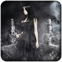 Gothic girl Live Wallpaper icon