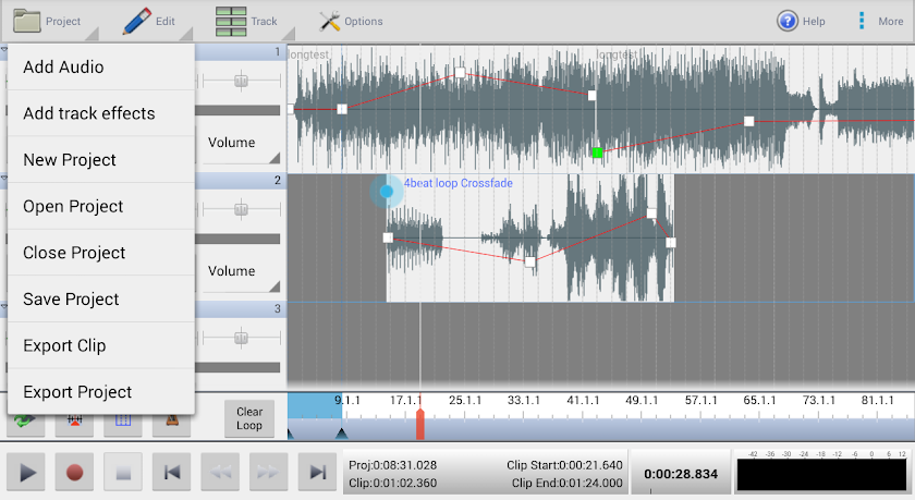 MixPad Masters Edition Screen 3